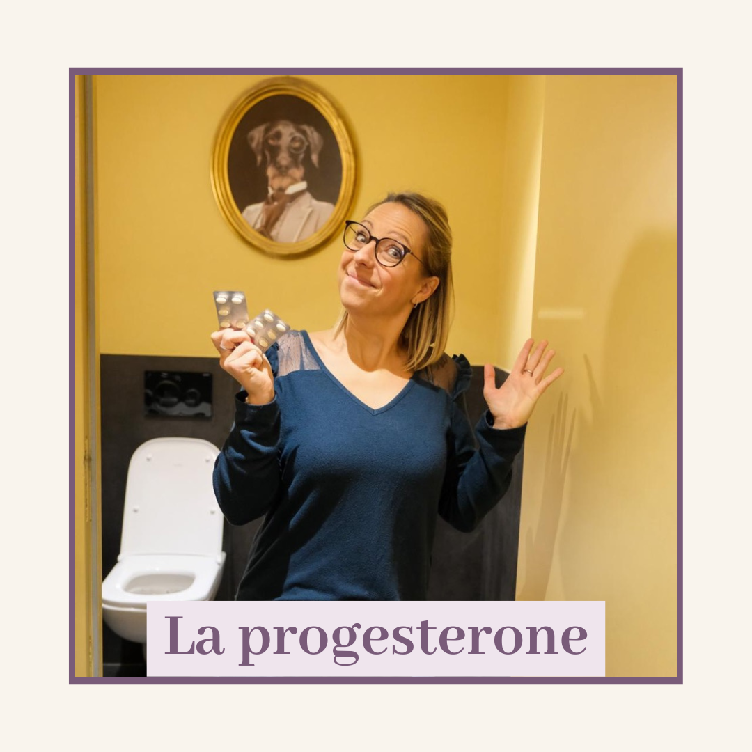 La progesterone en parcours PMA